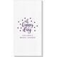 Confetti Dots Oh Happy Day Deville Guest Towels Image 2 of 3